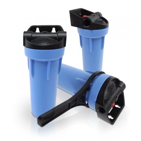 pentek 3g  standardfiltergehaeuse mit  halterung 10 zoll gesamtuebersicht 1